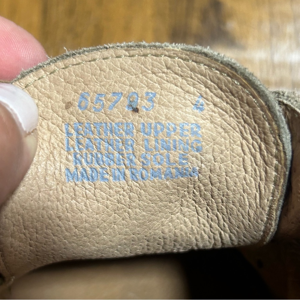 Crewcuts J. Crew Suede Oxford’s Contrast Rubber Sole Boys Shoes - Picture 6 of 9